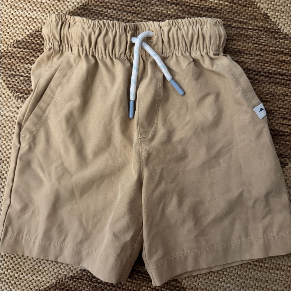 Tommy Bahama Tan Casual Shorts with Elastic Waistband